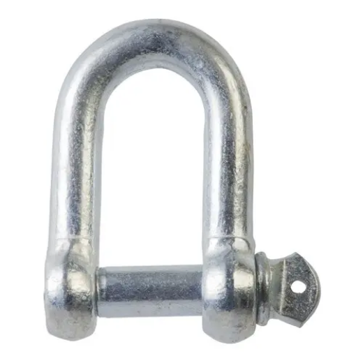 Picture of Beaver, Electro Galvanised Commercial Dee Shackles - Electro Galvanised Size 16mm